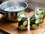 Stériliser des courgettes crues Le Parfait : guide simple et naturel