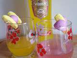 Cocktail vodka banane et tagada purple