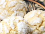 Biscuits crinkles au citron confit au sel