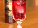 Cocktail 'Le Rouge et le Noir'