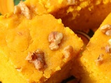 Gâteau de semoule à la mangue