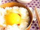 Oeuf sur bol de riz comme au Japon (Tamago-Kake Gohan)