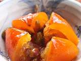 Oranges confites entières à l'iranienne