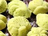 Petits biscuits kueh bahulu comme à Singapour