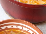 Soupe croate aux carottes et poireaux