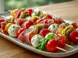 Brochette apéro à faire la veille façon antipasti