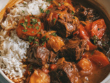 Cari de bœuf créole en cocotte