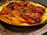 Cari de poulet fumé en cocotte