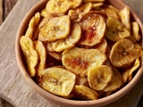 Chips de banane croustillantes