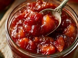 Confiture de pêches de vigne