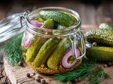 Cornichon aigre doux croquant
