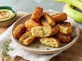 Croquettes croustillantes à la banane verte