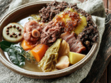 Kig ha farz (pot-au-feu breton) traditionnel en cocotte