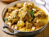 Korma d’agneau mijoté en cocotte