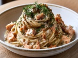Linguine au saumon express