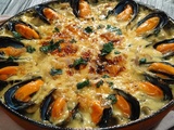 Mouclade bretonne gratinée