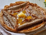 Pâte à galette / crêpe au sarrasin à la bretonne