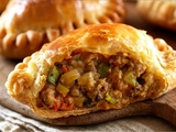 Pâté salé antillais croustillant au porc
