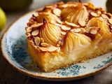 Tarte poire amande à l’ancienne
