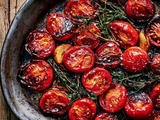 Tomates confites au four