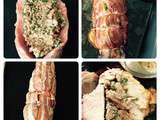 Idée facile et économique pour vos repas de fêtes : Filet mignon de porc (ou de veau )farci aux châtaignes et aux épices