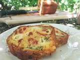 Cake tomates/basilic/mozzarella