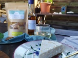 Cheesecake au citron et sirop de figuier