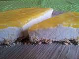 Cheesecake mascarpone/vanille sans cuisson et son lemon curd