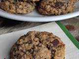 Cookies flocons d’avoine/orange/chocolat