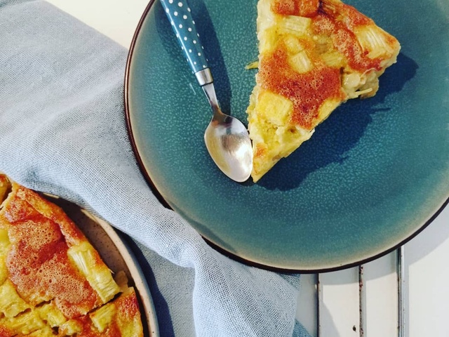 Recettes De Gateau A La Rhubarbe