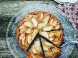 Gâteau aux pommes et au sarrasin {sans gluten, sans lactose}