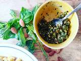 Pesto basilic-amandes