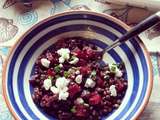 Salade lentilles/betterave/feta