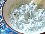 Dip yaourt-épinards (borani esfenaj)