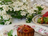 Financier au sarrasin et fraises