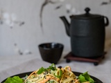 Kani salad, salade japonaise de crudités et surimi