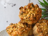 Muffins aux carottes, aux pommes et noix de pécan, d’Ottolenghi