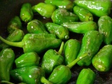 Pimientos de Padrón frits