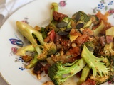 Poêlée de brocoli au chorizo