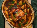 Porc rôti à l’ananas et gingembre