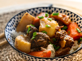 Ragoût de boeuf chinois aux pommes de terre  土豆炖牛肉