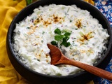 Raïta, salade indienne au yaourt