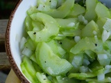 Rougail concombre (salade de concombre épicée)