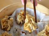 Shu mai ( dumplings ouverts à la vapeur) porc-crevette
