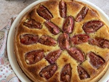 Tarte amandine aux figues