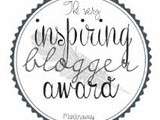 Very inspiring blogger award