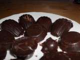 Petits Chocolats fourrés au chocolat blanc et noix de coco