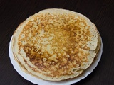Crêpes sans gluten (sans farine de blé)