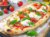 Pinsa romana maison tomates, burrata et basilic : l’alternative italienne qui détrône la pizza