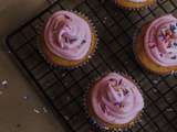 St Valentin : cupcakes glaçage mascarpone